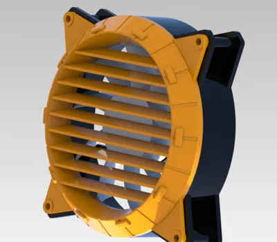 12cm Fan Cover