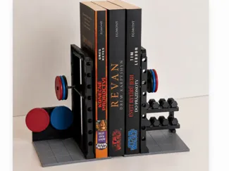 BOOKEND - GYM POWER RACK