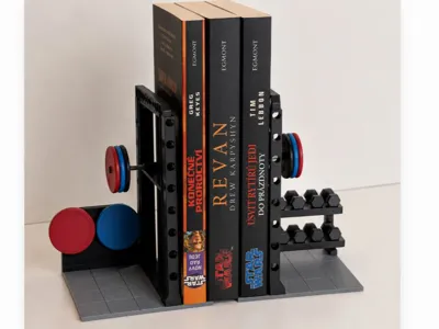 BOOKEND - GYM POWER RACK