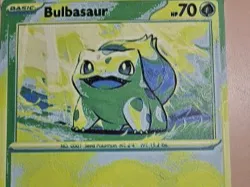 Oversized Bulbasaur Card