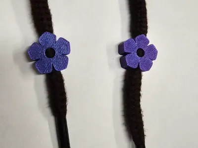 Flower Drawstring Bead - free commercial use
