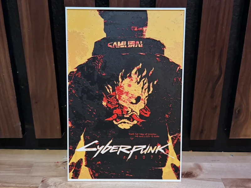 Cyberpunk 2077 HueForge