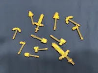 黄金武器，大小猪灵的武器都在这里，ams