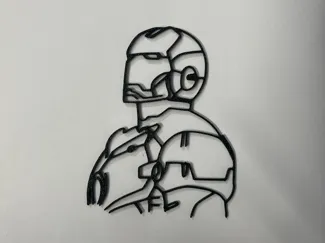 Iron man wall art