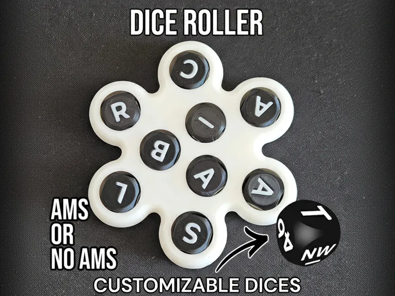 DICE ROLLER - PLAY ON WORDZ