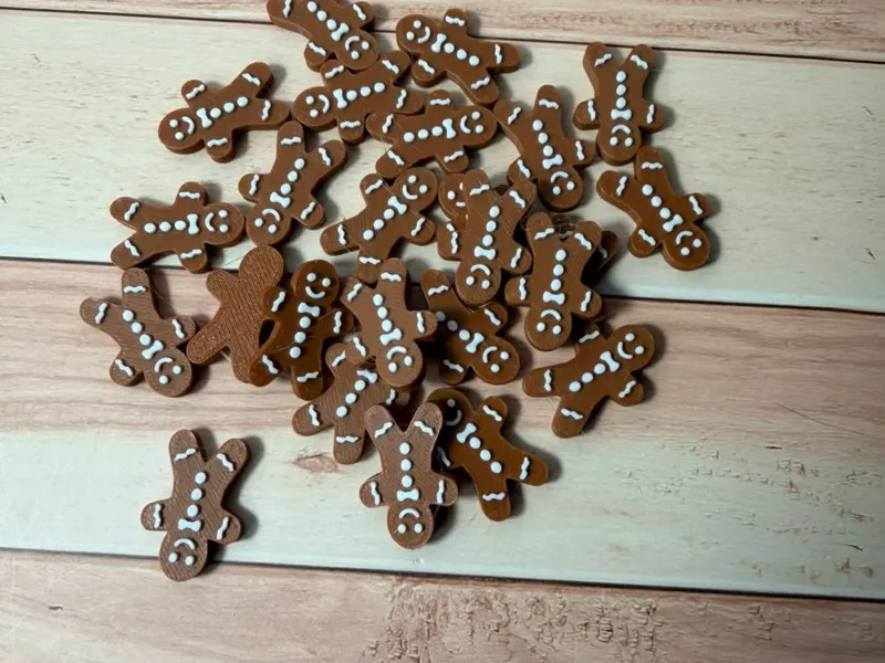 Miniature Gingerbread Cookies