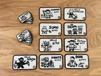 90-54mm All-Cards one Plate