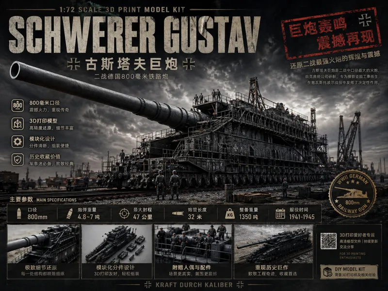 古斯塔夫轨道炮（迷你一体版）