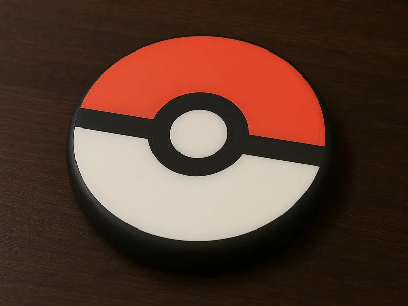 Descanso de copo com abridor de garrafas Pokeball