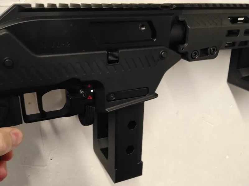 Airsoft MP9 wall mount