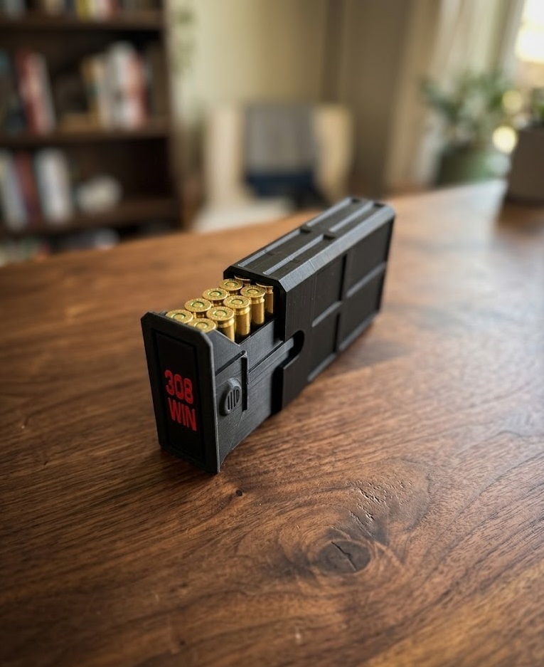 Miniatura 3 do modelo 3D Stackable Ammo Box - 308 WIN- 20RD
