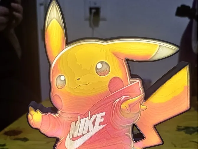 lightbox pikachu  customizable