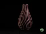 Odemira Vase with Sculptural Flowing Patterns