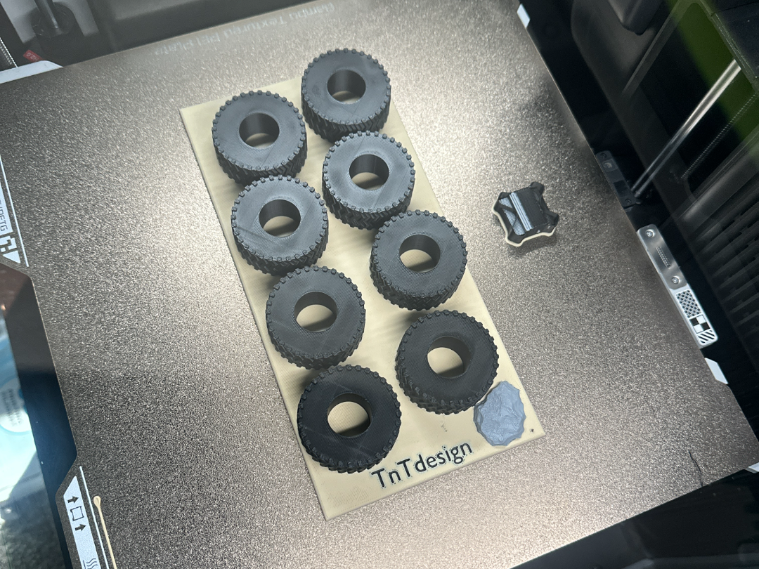 1/30 Scale RC Crawler Course Tire Obstacle