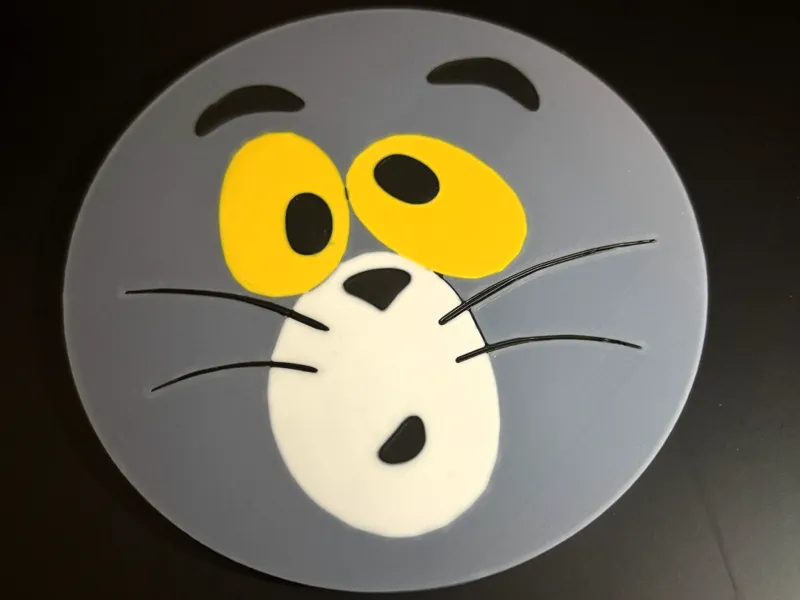 Pan Face Tom Coaster