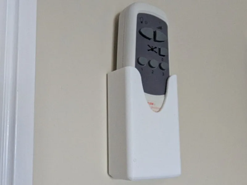 Parametric Wall-Mounted Remote Holder