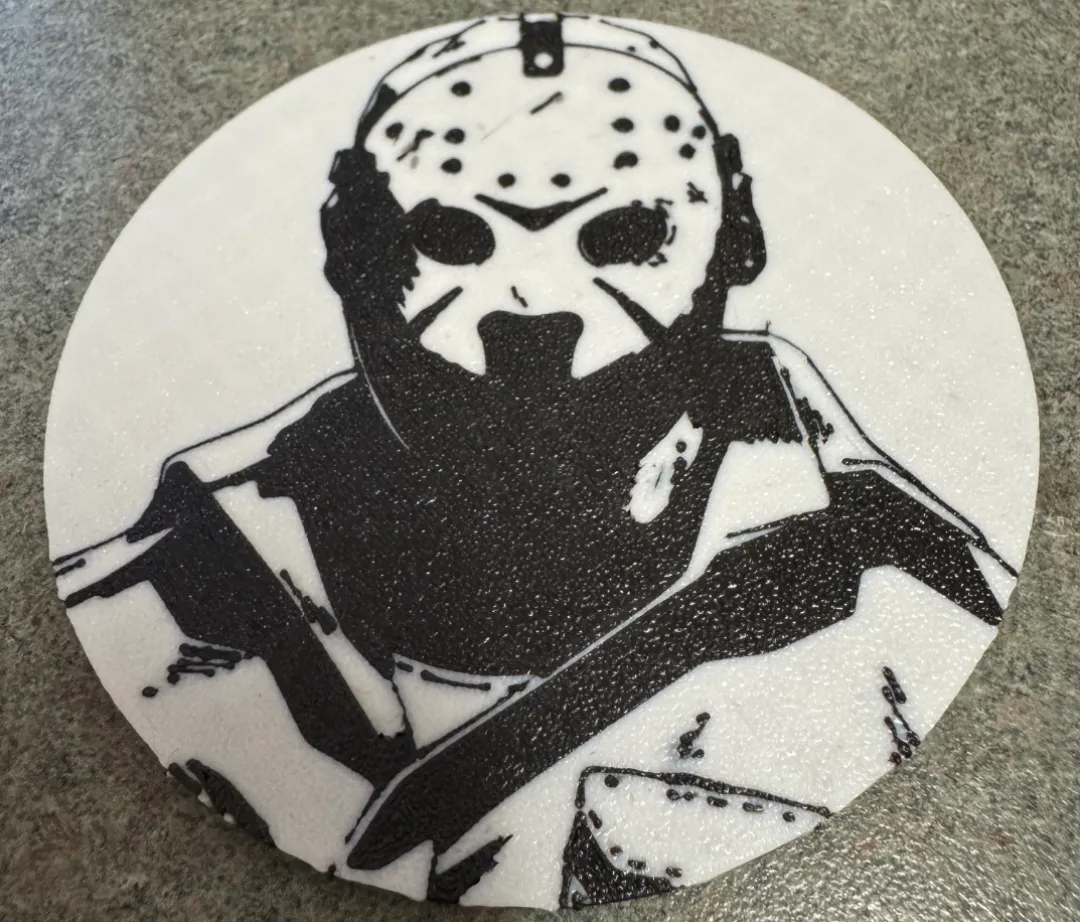 Dessous de verre Jason Halloween