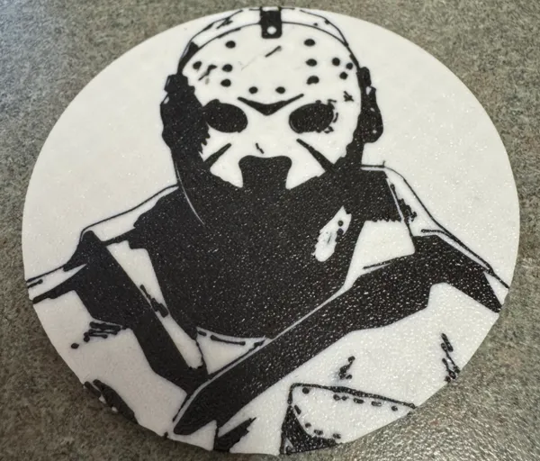Dessous de verre Jason Halloween