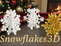 Flocon de neige 3D — photo 1