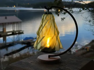 Cozy Evening Christmas Tealight Lamp (Free)