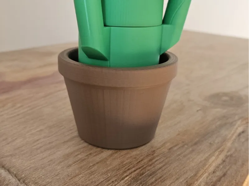 Large brick flower Pot