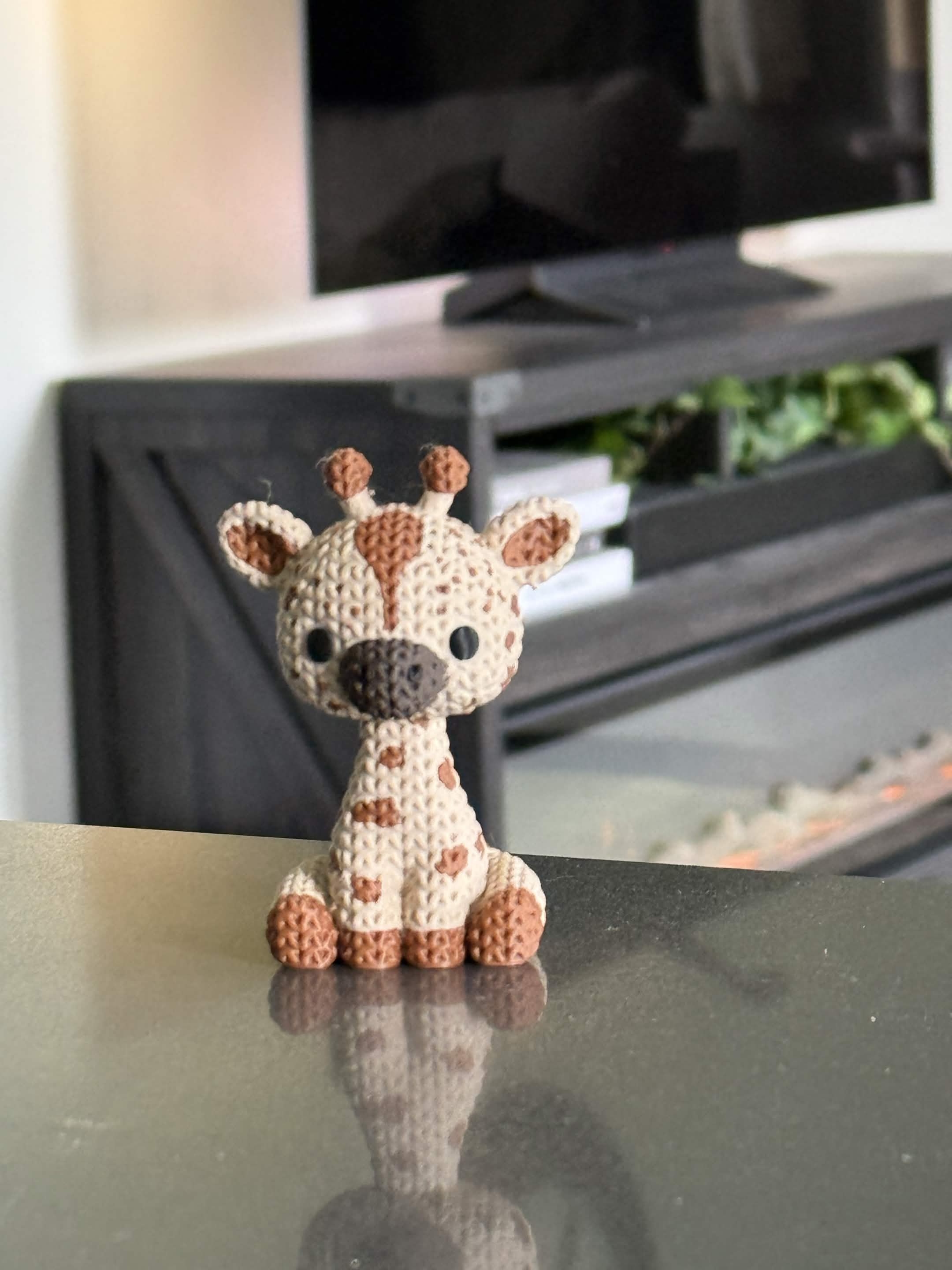 Miniatura 6 do modelo 3D Knitted Giraffe