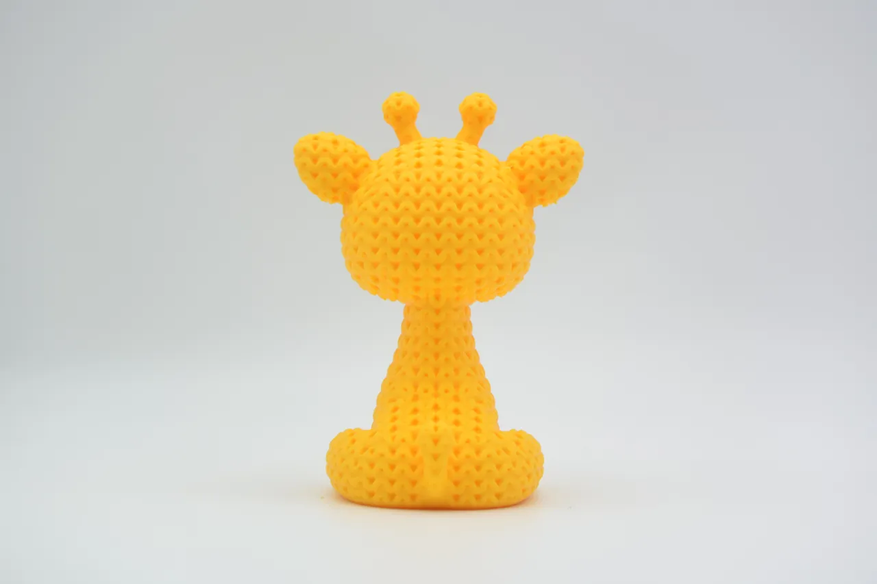 Knitted Giraffe view 2