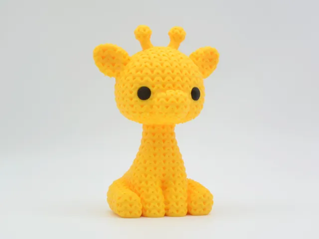 Knitted Giraffe