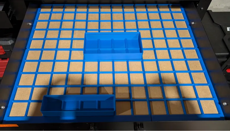 Yukon 48 inch Gridfinity baseplate