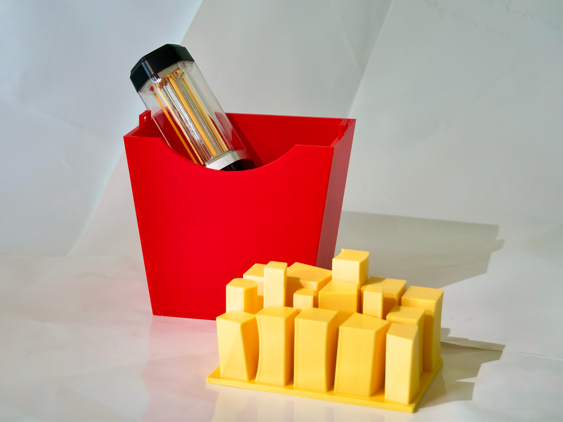 McDonald's Fries Storage Box Viral Desk Organizer