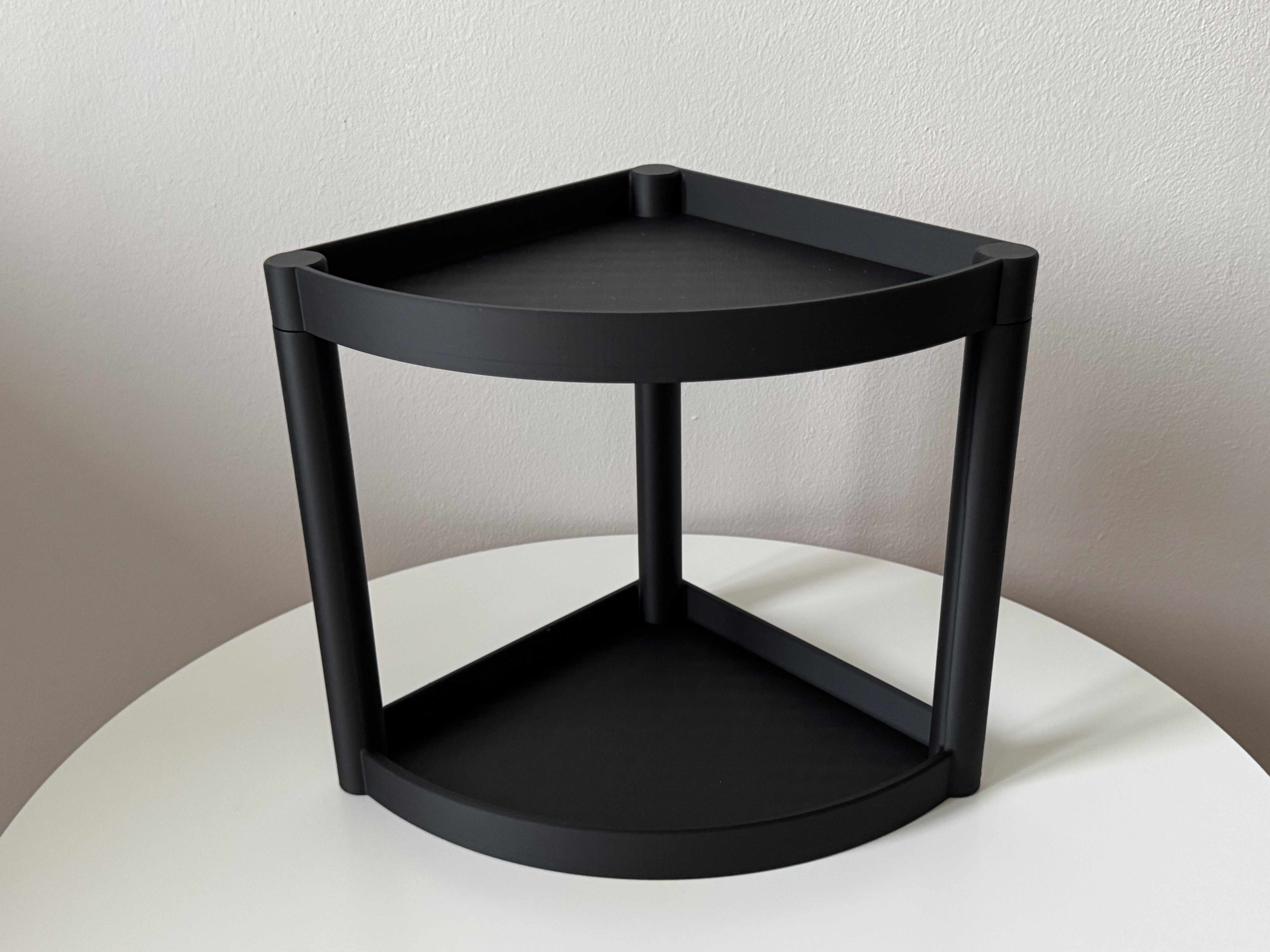 Stackable Modular Corner Shelf - 1