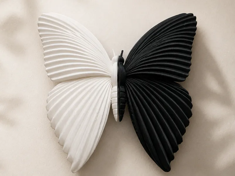 Yin & Yang Butterfly