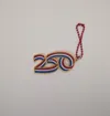 Gold outline - 0.2mm layer, 2 walls, 15% infill