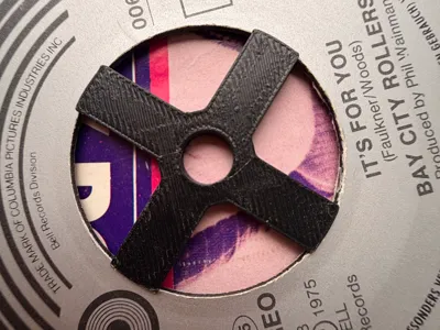Vinyl Adapter 45 Record