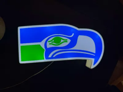 Seahawks Throwback Lightbox