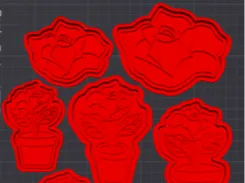 Rose cookie cutter