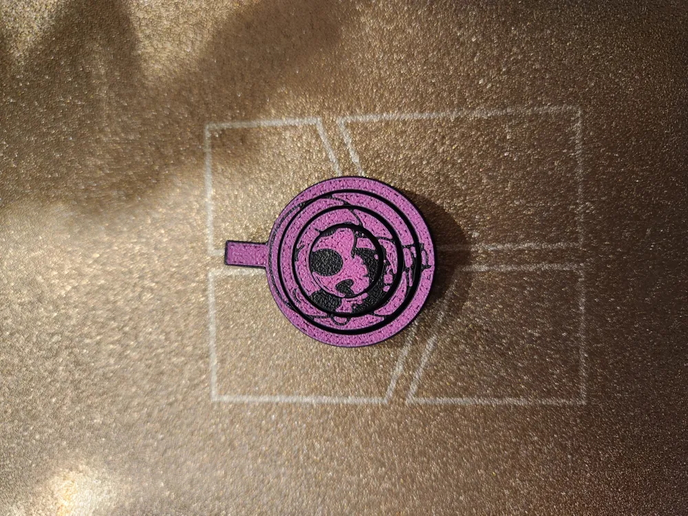 Halloween Fidget Spinner Keyring - Free 3D Print Model - MakerWorld
