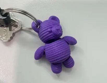 Articulated Crochet Bear Keychain by nitsirc MakerWorld: Download Free 3D Models - 3D model önizlemesi