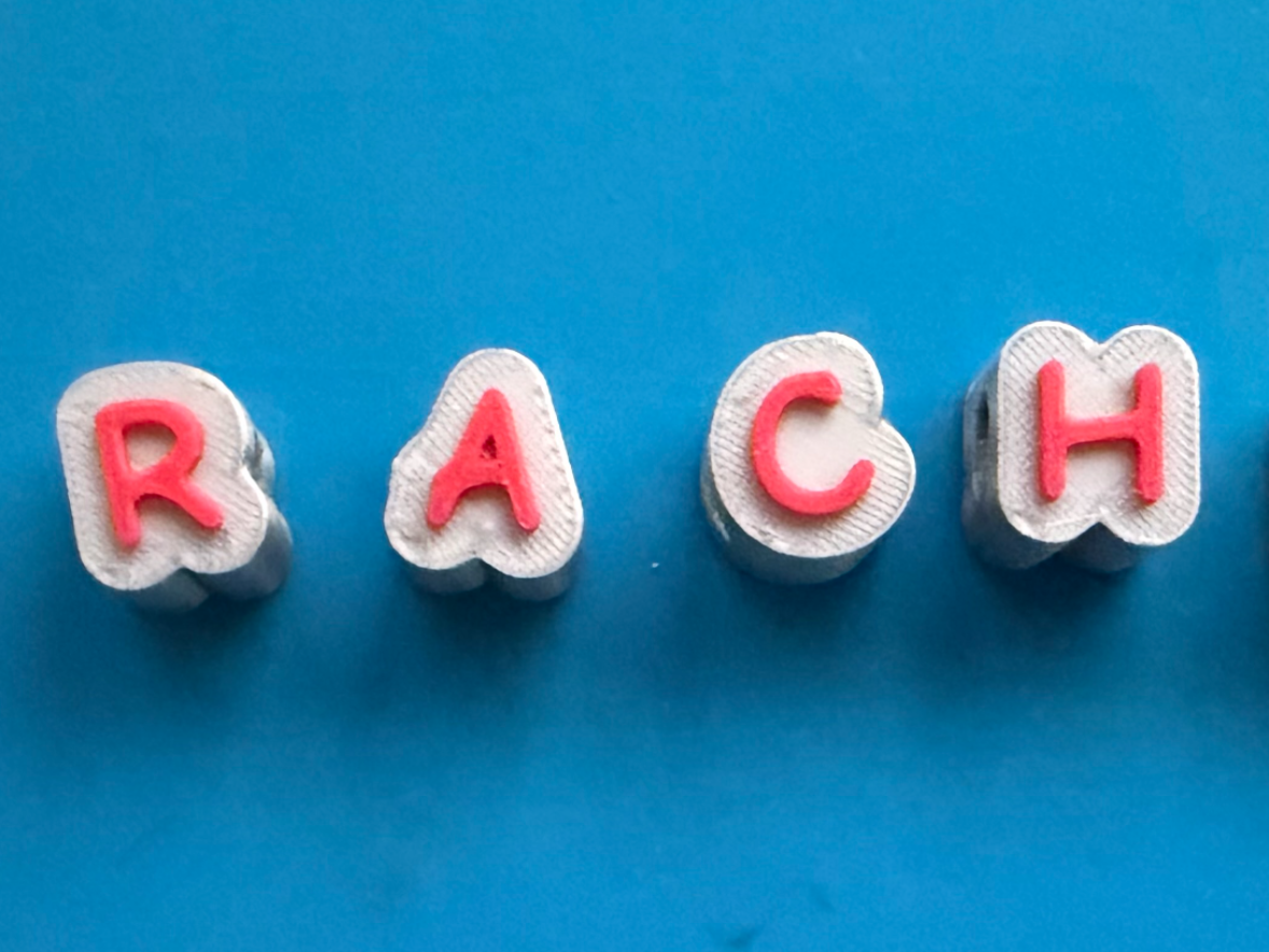 Lettere per bracciali Pandora