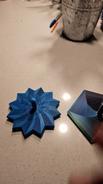 12 point Star and pentagon Sensory fidget