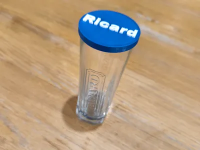 Ricard Glass Lid 
