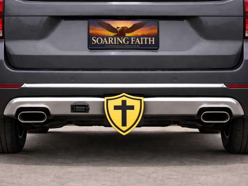 Faith Shield Trailer Hitch Cover