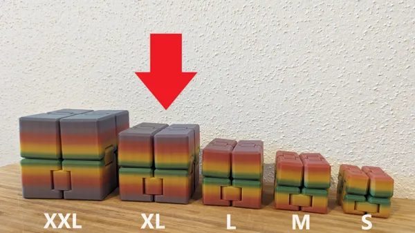 Cube infini robuste — taille XL