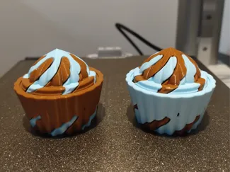 Cupcake Spiral Fidget v1 (v2 in description!!)