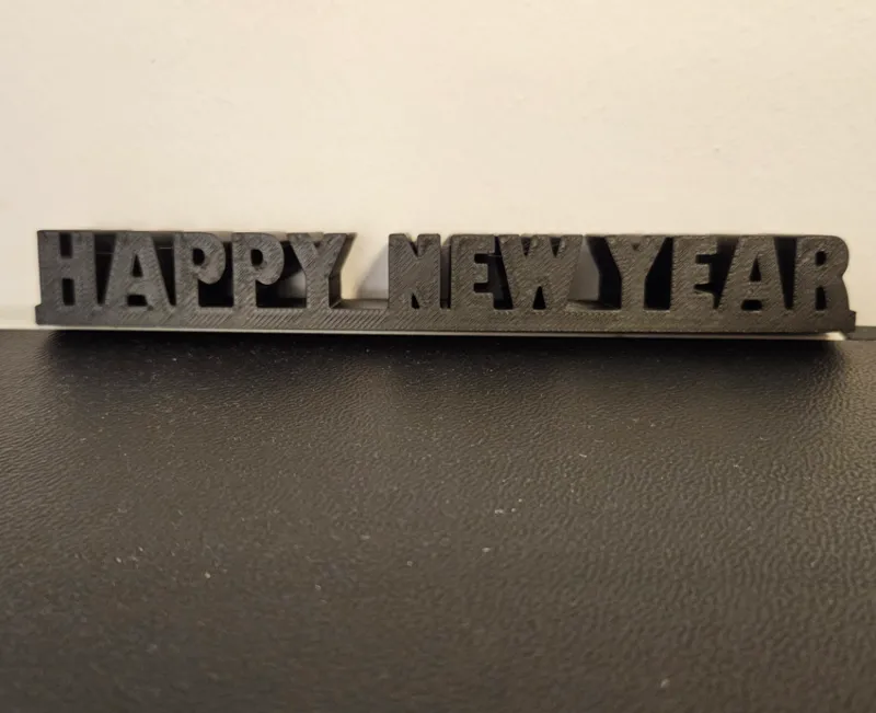 Schriftzug "Happy New Year" 