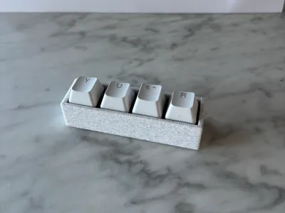 4 switch/key keyboard