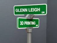 Harrison Street sign, also editable