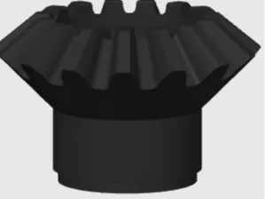 Bevel Gear 1/2 inch shaft Modified 454577
