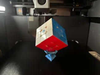 SUPER COOL Speedcube stand!