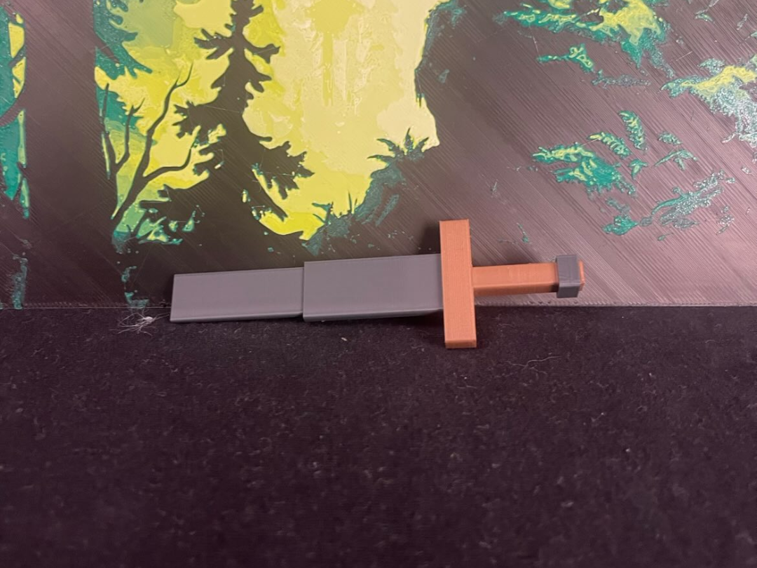 Hytale Stone Sword - Voxel Weapon
